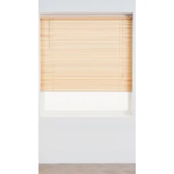 Oak Wood 25mm Venetian Blind - 120cm