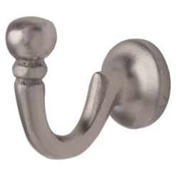 Medium Ball Hook Satin Nickel - 2 Pack