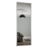 Ellipse Sliding Wardrobe Door 1 Panel Mirror With Aluminium Frame (W)762mm -Home Furniture 12806792 1784843066836582