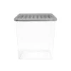 55L Storage Box With Clear Base And Lid -Home Furniture 12807422 1634904168306499