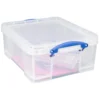 Really Useful Storage Box - Clear - 18L -Home Furniture 12807476 1624831910362557