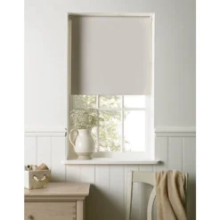 Cotton Colour Blackout Blind - 120cm