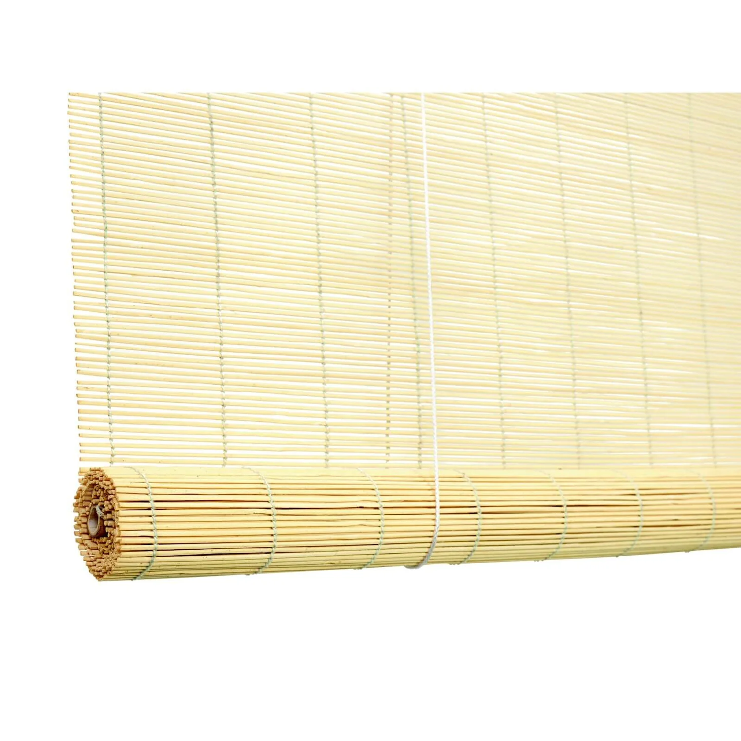 Natural Bamboo Roller Blind - 90cm 4 Natural Bamboo Roller Blind - 90cm - Image 2