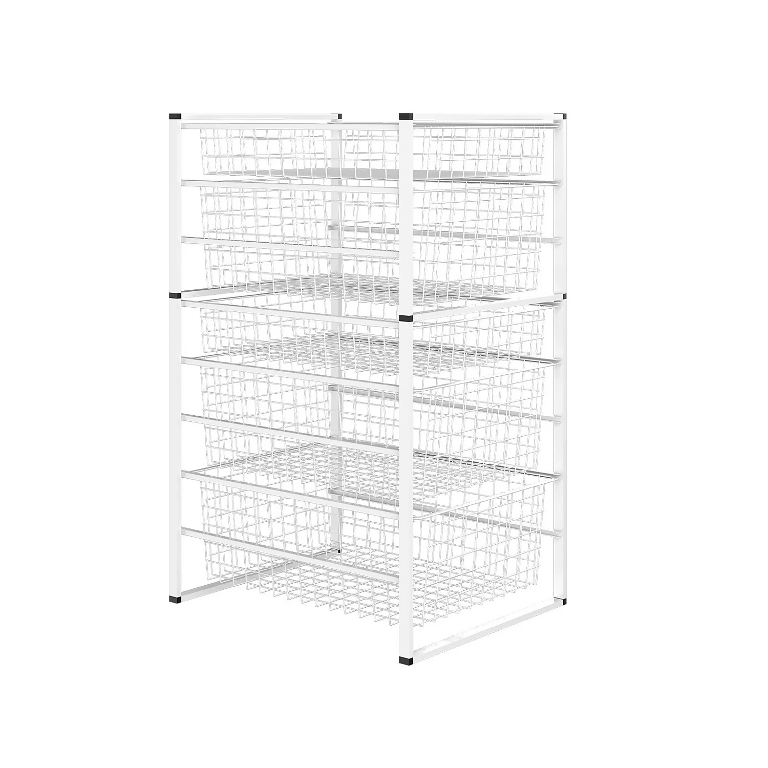 5 Wire Baskets Storage Tower 3 5 Wire Baskets Storage Tower