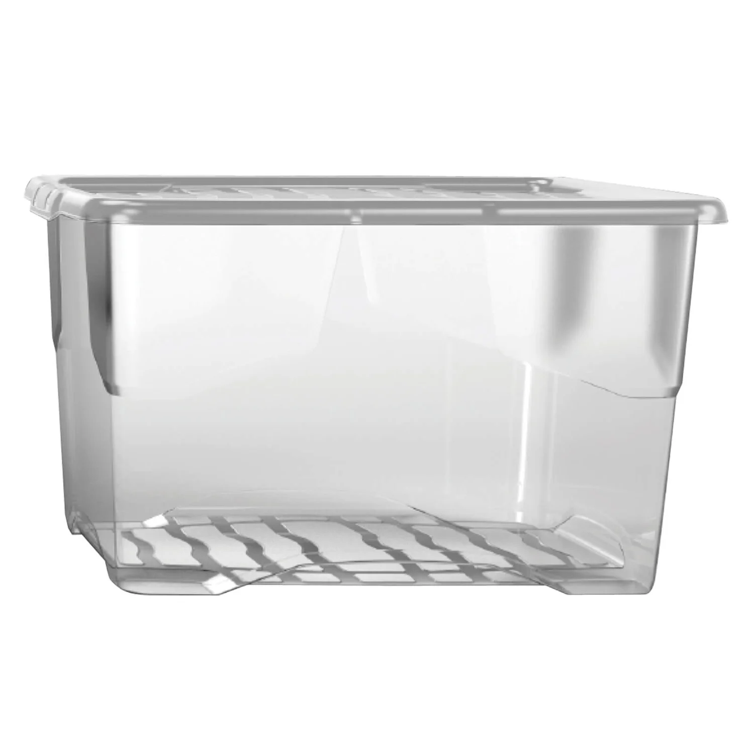 Curve 65L Storage Box With Clear Lid 3 Curve 65L Storage Box With Clear Lid
