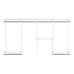 None Wardrobe System Starter Kit - White - 2.4m 8 None Wardrobe System Starter Kit - White - 2.4m -Home Furniture 12815435 1155044142133174