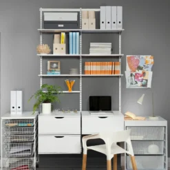 None Hang Track Cover - White - 558mm -Home Furniture 12815439 1534833196151436