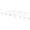 Wire Shelf - White - 122.5 X 33.5cm -Home Furniture 12815569 1524831884245058