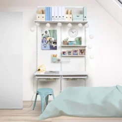 None Double Slot Upright - White -2133mm 7 None Double Slot Upright - White -2133mm -Home Furniture 12815578 1754833193148943