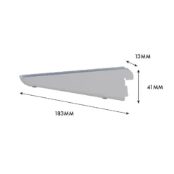 None Double Slot Bracket - White -170mm 9 None Double Slot Bracket - White -170mm -Home Furniture 12815730 6225034583493859