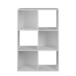 Compact Cube 3x2 Storage Unit - White -Home Furniture 12815995 1634929107005047