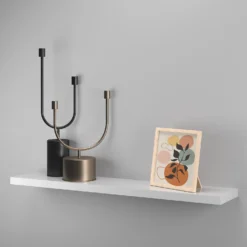 Floating Shelf - White Gloss - 1200 X 240 X 38mm -Home Furniture 12817808 8154876425313290