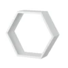 Hexagon Wall Shelf - White Matt -Home Furniture 12817991 1674831950260022