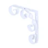 None Scroll Bracket - White - 100x100mm -Home Furniture 12818103 1814831966939545