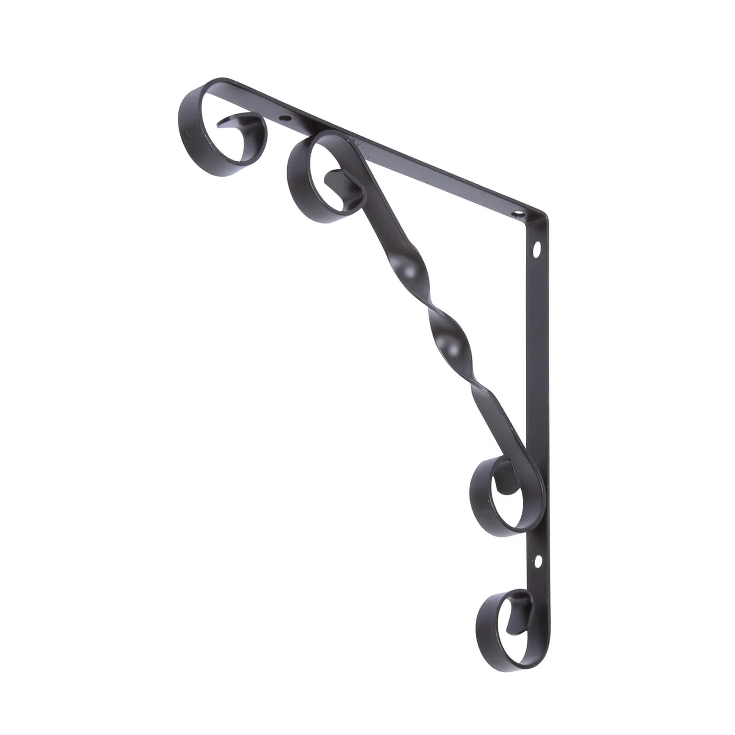None Scroll Bracket - Black - 200x200mm 3 None Scroll Bracket - Black - 200x200mm