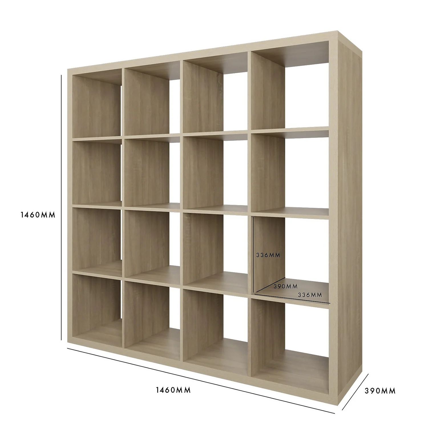 Clever Cube 4x4 Storage Unit - Oak 7 Clever Cube 4x4 Storage Unit - Oak - Image 5