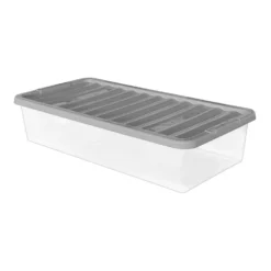 43L Storage Box With Clear Base And Lid