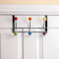 None Coloured Ball Over The Door Coat Hook -Home Furniture 12821283 7074846170666078