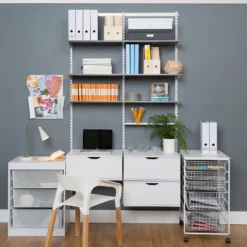 Shelf Grey Oak 1200x16x200mm -Home Furniture 12821487 1744832960348601