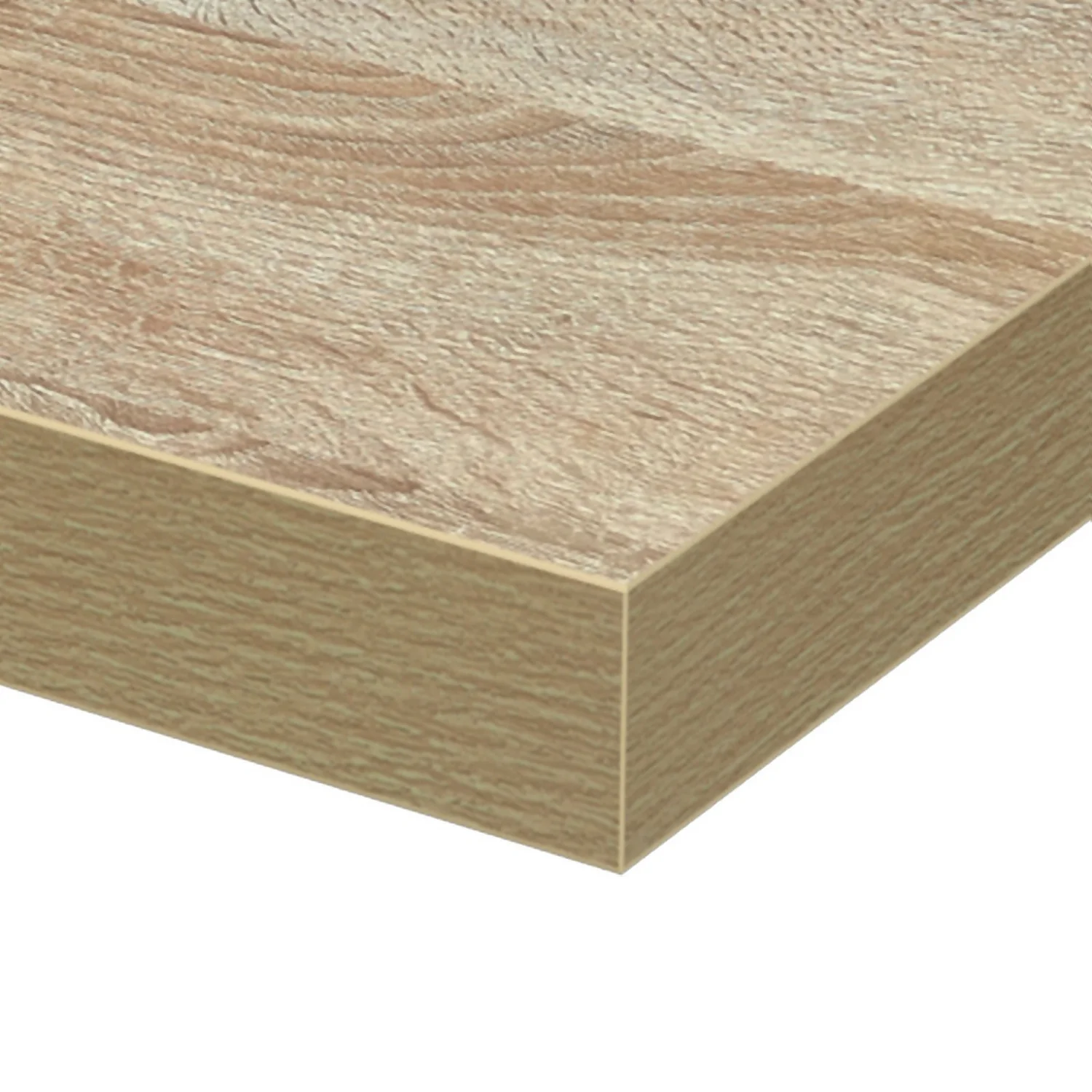 Floating Shelf - Sanoma Oak - 250 X 250 X 38mm 5 Floating Shelf - Sanoma Oak - 250 X 250 X 38mm - Image 3