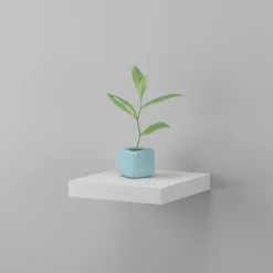 Floating Shelf - White Matt - 235 X 235 X 38mm -Home Furniture 12822017 1594887838697883