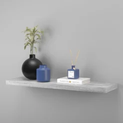 Floating Shelf - Grey Oak - 900 X 235 X 38mm -Home Furniture 12822048 5884876424654919