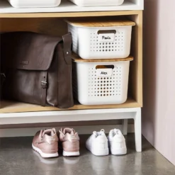 2 Pack Smartstore Wardrobe Basket Tag - White -Home Furniture 12822341 1554833173284026