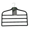 Single Black Velvet Trouser Hanger 1 Single Black Velvet Trouser Hanger -Home Furniture 12822495 1374878808835361