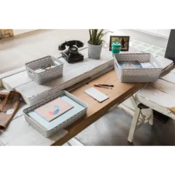 Curver My Style A5 Rectangular Plastic Storage Organiser - Grey -Home Furniture 12823029 7124833226800633