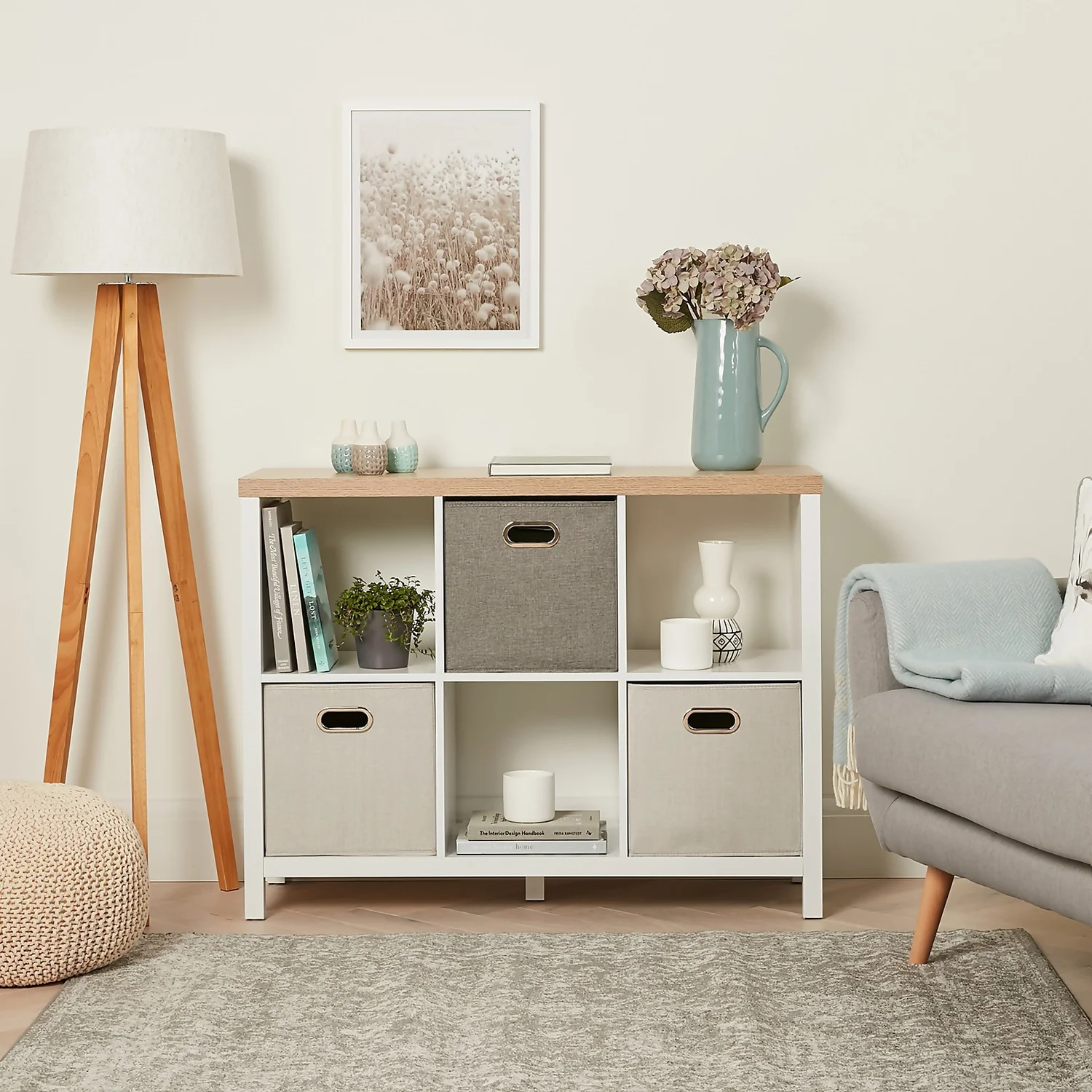 Clever Cube 2x3 Storage Unit With Legs - White 4 Clever Cube 2x3 Storage Unit With Legs - White - Image 2