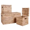 Natural Storage Set - 1 Trunk & 2 Boxes -Home Furniture 12826114 4664831588991790