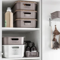 Smartstore 1L Wardrobe Basket - Taupe -Home Furniture 12826428 1994833174524244