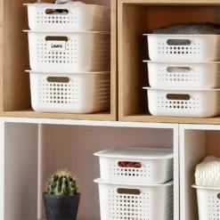 Smartstore 10L Wardrobe Basket - White 12 Smartstore 10L Wardrobe Basket - White -Home Furniture 12826429 1254833173956692