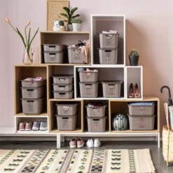 Smartstore 13L Wardrobe Basket - Taupe -Home Furniture 12826432 1504833172927623