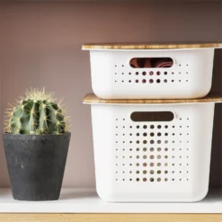 Smartstore 13L Wardrobe Basket - White -Home Furniture 12826434 3114833173665206