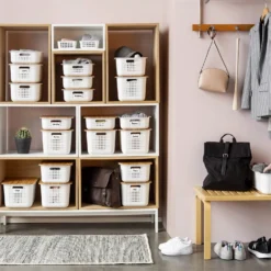 Smartstore 13L Wardrobe Basket - White -Home Furniture 12826434 9204833173735439