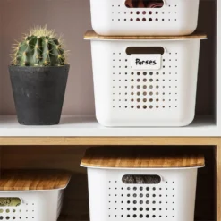 Smartstore Wardrobe Basket Bamboo Lid -Home Furniture 12826435 1394833172431993