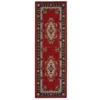 Maestro Medallion Red Rug - 67 X 200cm -Home Furniture 12826933 9754831956650802