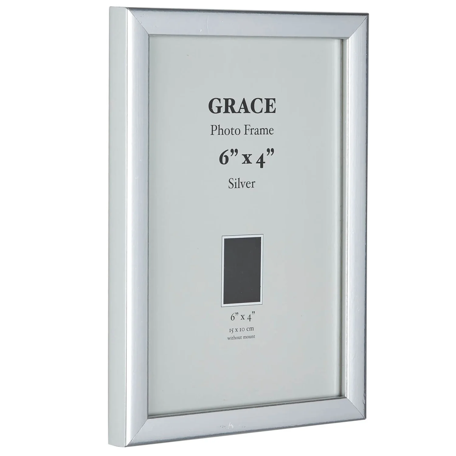 Grace Picture Frame 6 X 4 - Silver 3 Grace Picture Frame 6 X 4 - Silver
