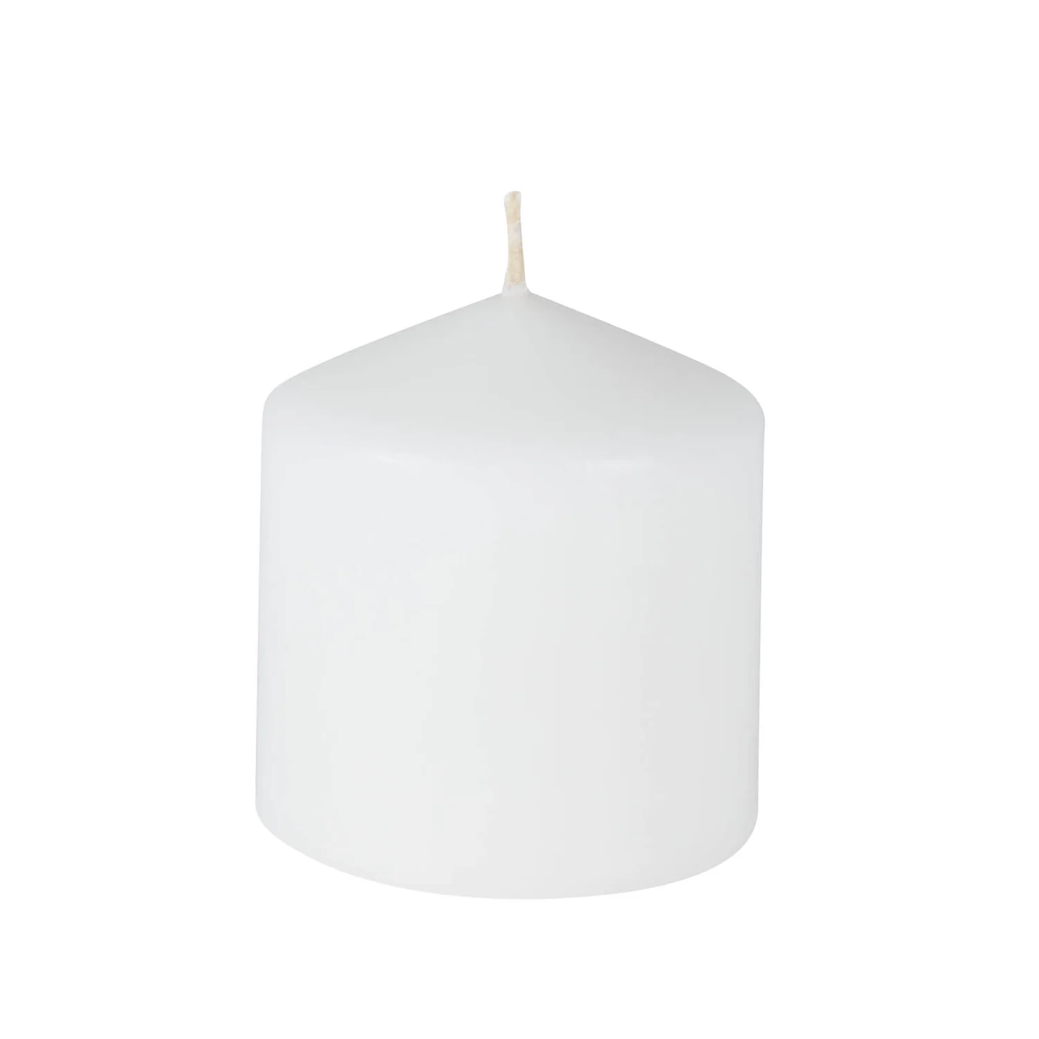 Small Pillar Candle - White 3 Small Pillar Candle - White