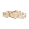 Natural Wooden Crates - Set Of 3 -Home Furniture 12829054 1284831917991017