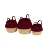 Berry Rope Baskets - Set Of 3 -Home Furniture 12829224 9364831918896024