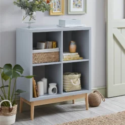 White & Natural Water Hyacinth Baskets - Set Of 3 -Home Furniture 12829228 5424832982327324