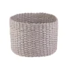 Round Paper Rope Basket - Grey 1 Round Paper Rope Basket - Grey -Home Furniture 12829229 7074831918580295