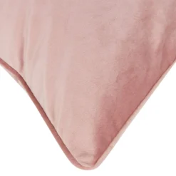 None Large Plain Velvet Cushion - Blush - 58x58cm 9 None Large Plain Velvet Cushion - Blush - 58x58cm -Home Furniture 12830709 1734833225810726