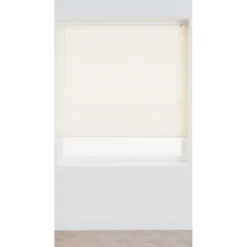 White PVC 25mm Venetian Blind - 60cm