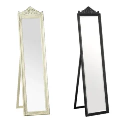 None Cheval Mirror - Cream Gold -Home Furniture 12832536 1494833192410412