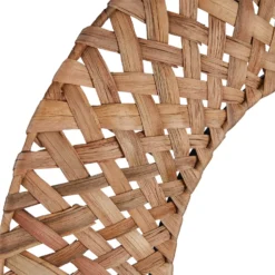 Mumbai Natural Woven Round Mirror -Home Furniture 12834333 1764833167888373