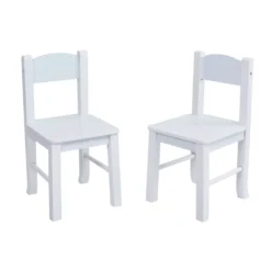 None Wooden Table And Chair Set - White -Home Furniture 12834469 1454833168889302