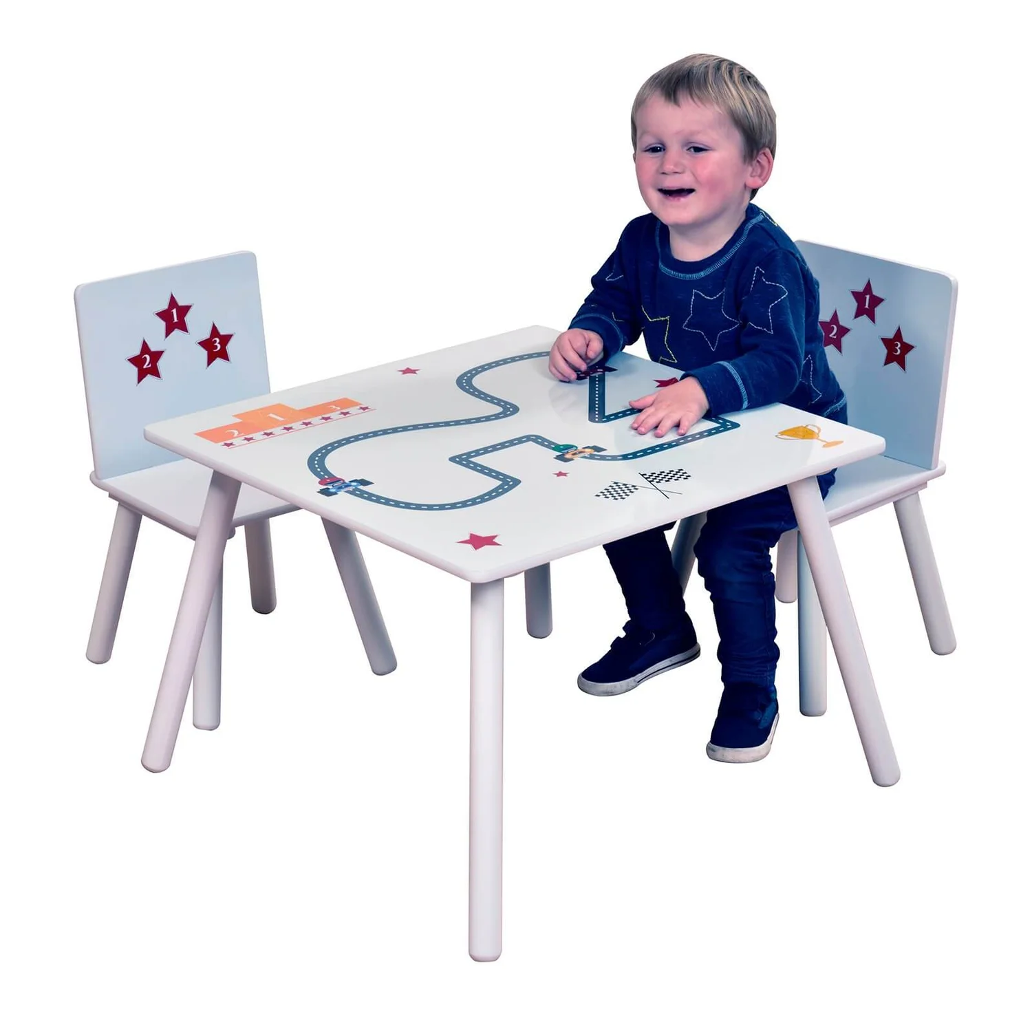 None Stars & Cars Table And Chair Set 5 None Stars & Cars Table And Chair Set - Image 3